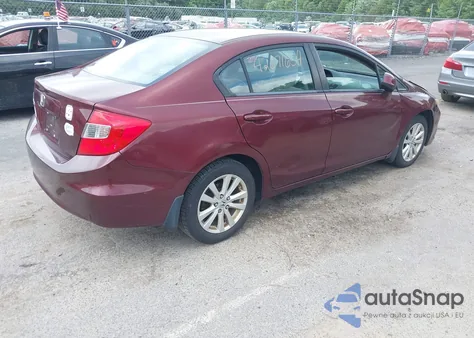 2012 Honda Civic Ex from USA, damaged, VIN 19XFB2F8XCE024024